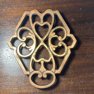 Pampered Chef "Round-Up from the Heart" trivet